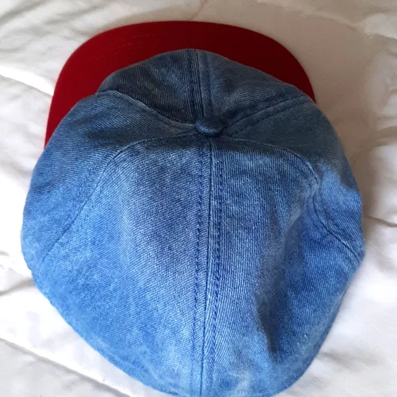 Supreme Washed Denim Fitted 6- Panel *SS13*